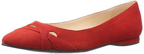 Nine West Women's Seeya Suede Pointed Toe Flat